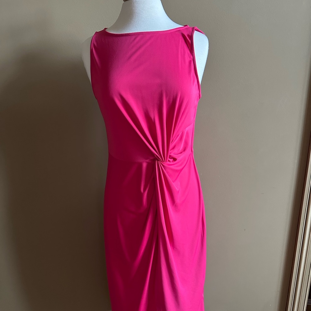 Like New Ralph Lauren Elegant Pink Sleeveless Dress